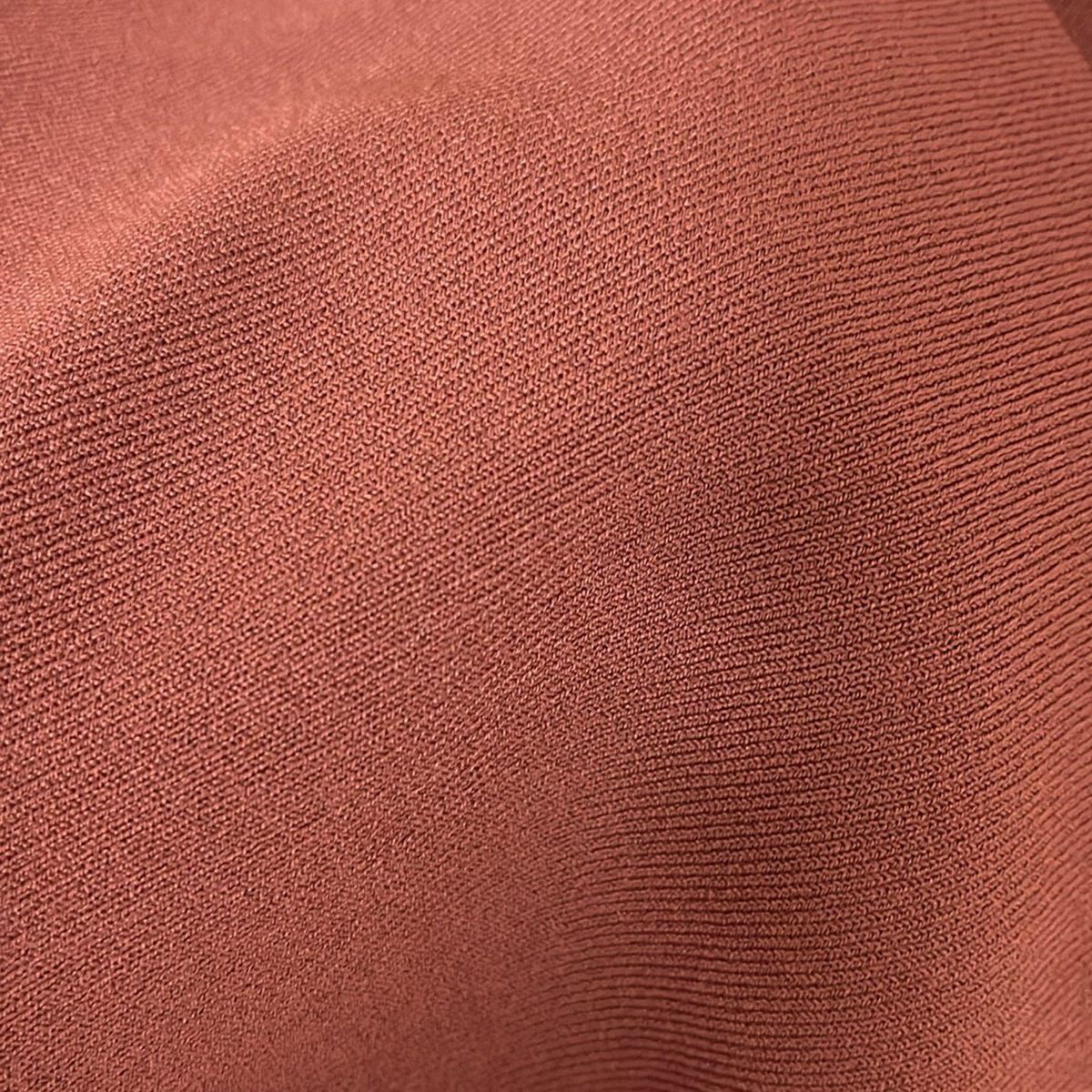  FOXEY フォクシー 長袖セーター サイズ40 M レディース - 40869 ダークブラウン タートルネック 肩パッド 長袖 ニット セーター