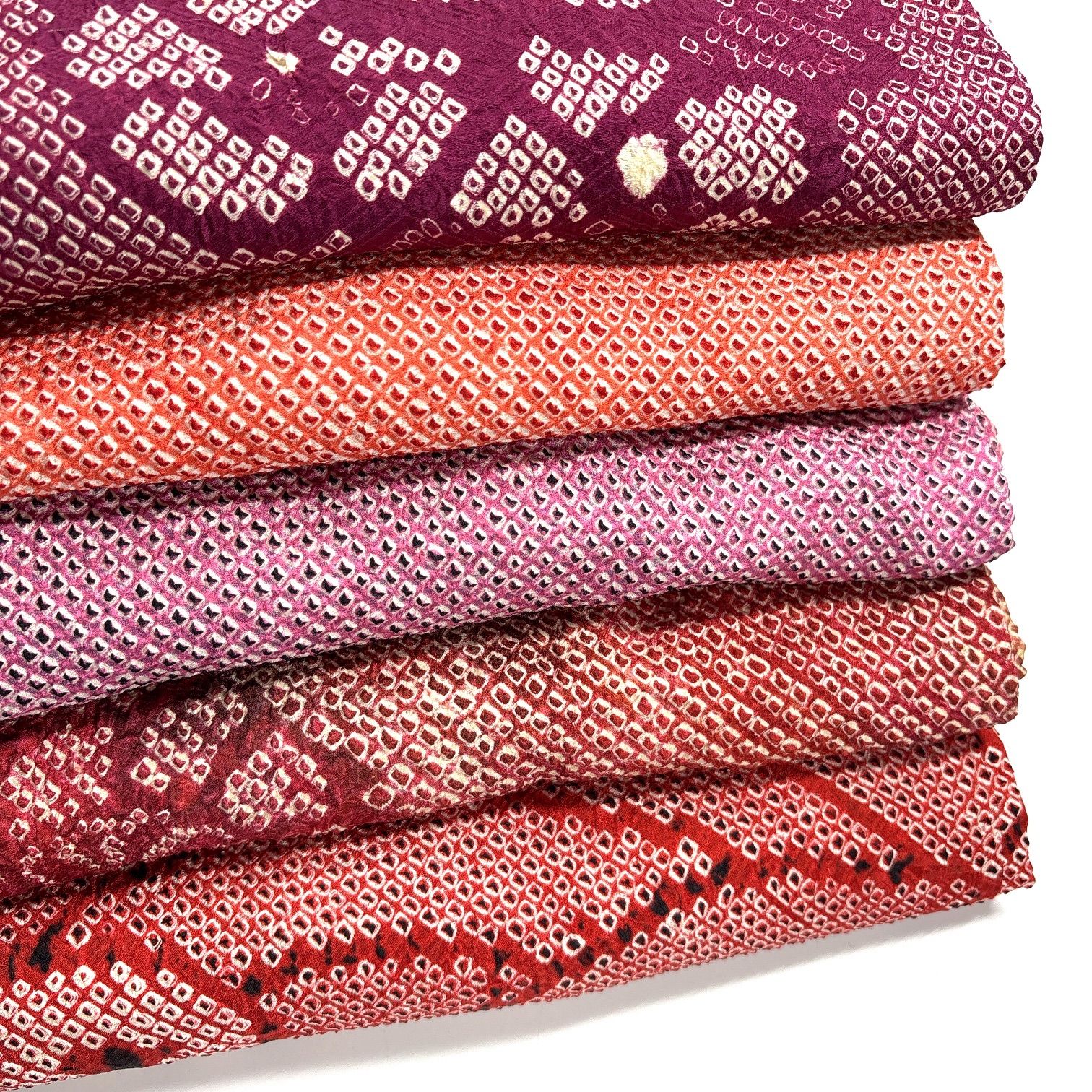 正絹絞り羽織り6枚ーまとめ売りー上質美品 絞り 羽織 5枚