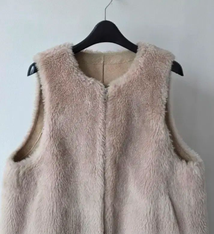 A-D アトリエ オーストラリア産 ウール 양모 ジップアップ ベスト - 66 ほぼ