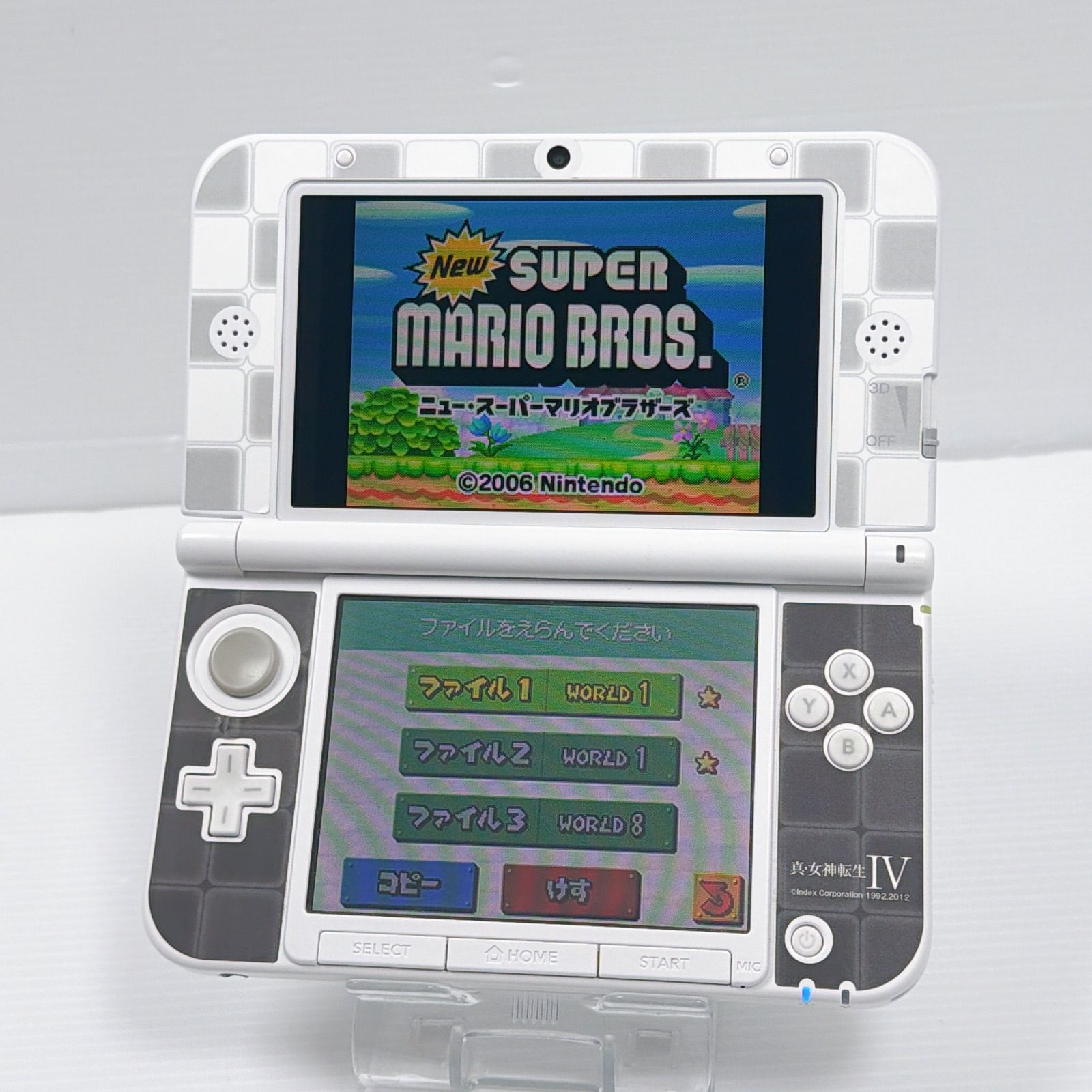 美品 ニンテンドー 3DSLL 真・女神転生IV 限定モデル 遊べるセット