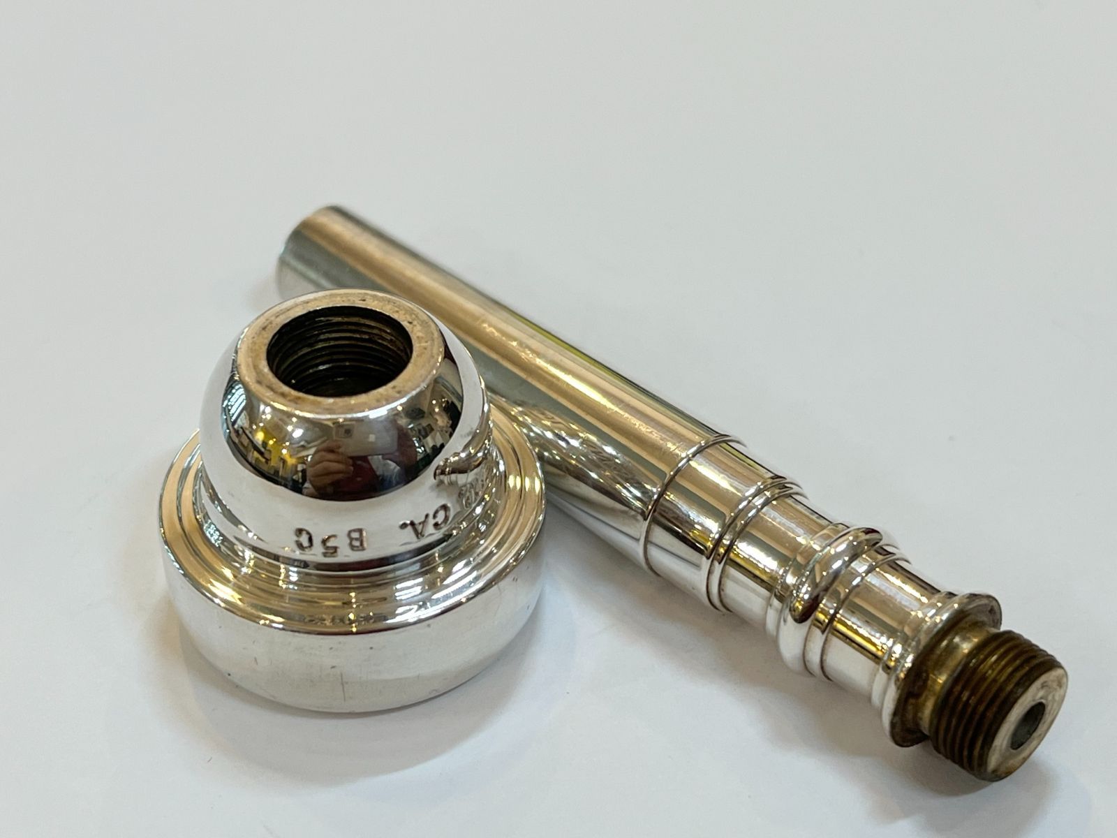 カンスタル トランペットマウスピース B5C バックボア7 2ピース