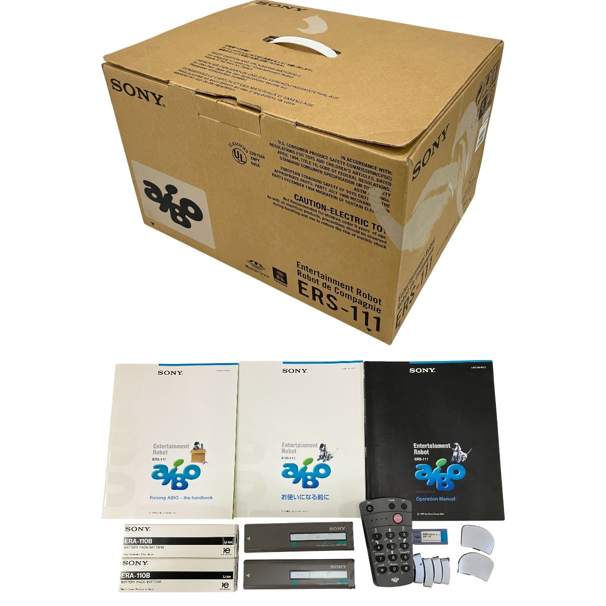 SONY AIBO ERS 111 ソニー アイボ エンターテインメントロボット 犬型 ロボット バーチャルペット