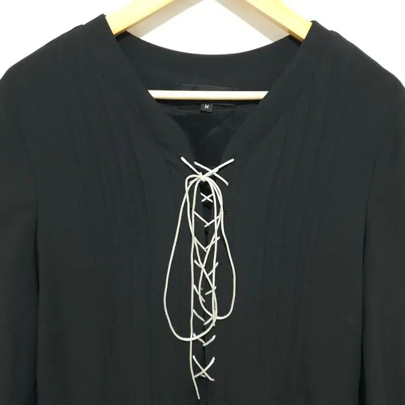 DEWE heart レースアップ ドレス M_M 1314