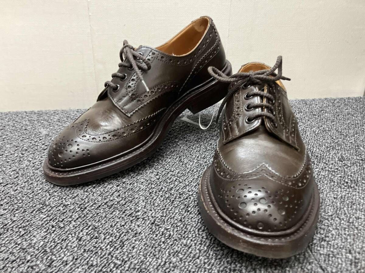 TRICKER’S ウィングチップ トリッカーズ 5633 BOURTON ESPESSO メンズ ブーツ UK 6 5