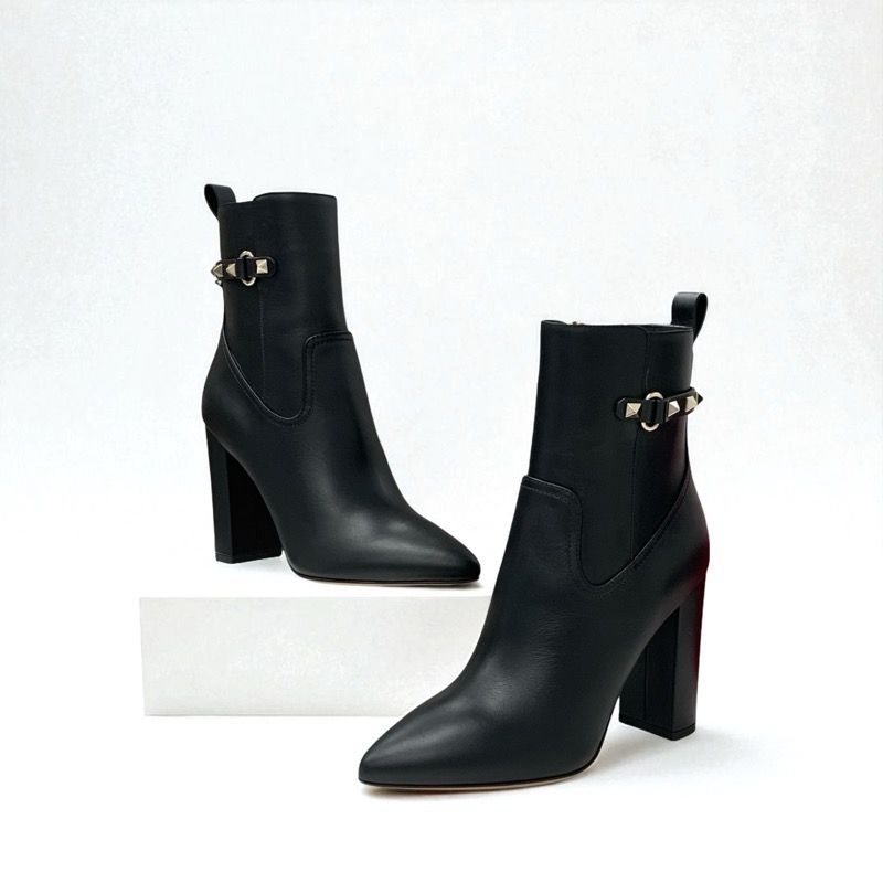 ヴァレンティノ VALENTINO ブーツ ショートブーツ 靴 シューズ レザー