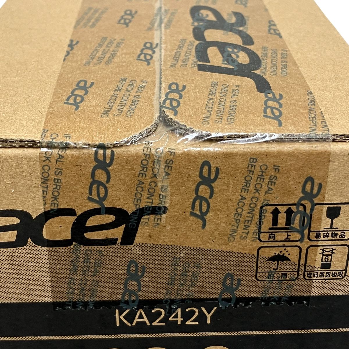 acer KA 242 Y Hbmix 23.8インチ モニター ブラック 映像 機器 家電