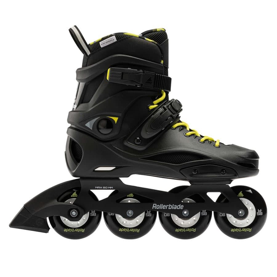 ROLLERBLADE RB CRUISER BLACKu0026NEON YELLOW 27.0cm インラインスケート ブーツ ローラーブレード ハードブーツ