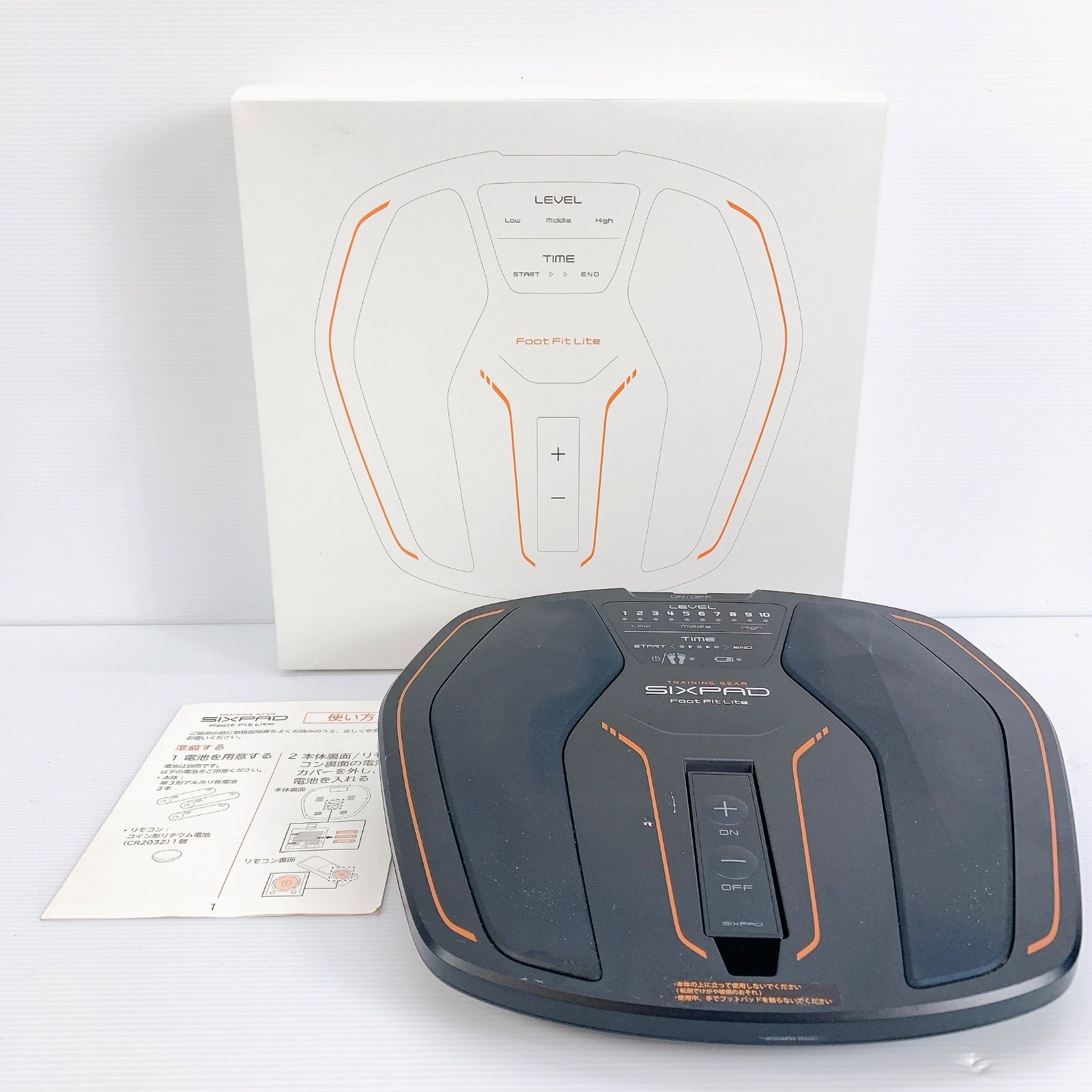  H-128 MTG SIXPAD Foot Fit Lite SE-AH 00 A ブラック EMS フットトレーニング 送料サイズ その他 フットケア