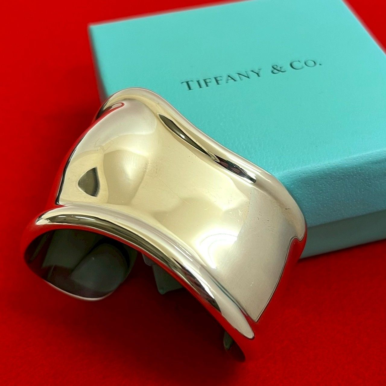 Tiffany & Co. ボーンカフ エルサ・ペレッティ™ スモール ボーン カフ スターリングシルバー、幅