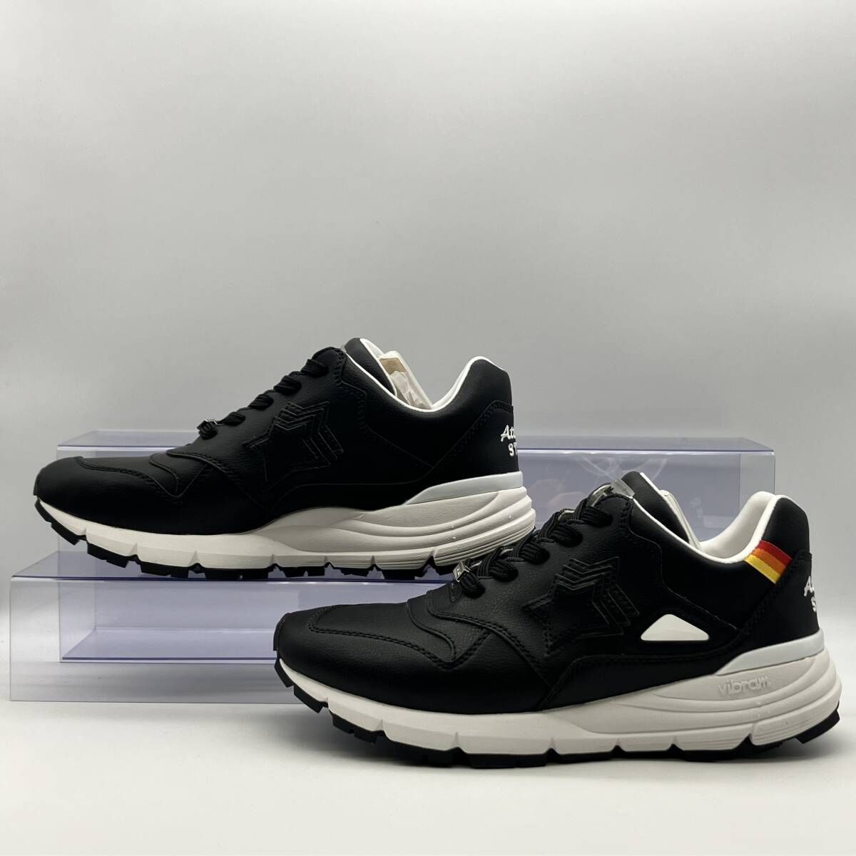 AtlanticSTARS HIMIKO AGENA アトランティックスターズ 卑弥呼 アジェナ ビブラムソール レザースニーカー 607004 サイズ39