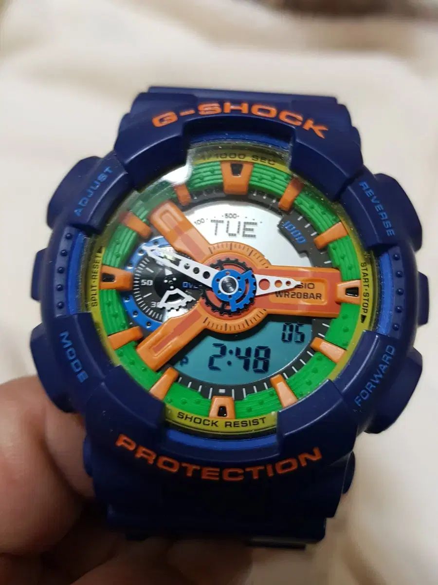 G SHOCK ジーショック ネイビー オレンジ 時計