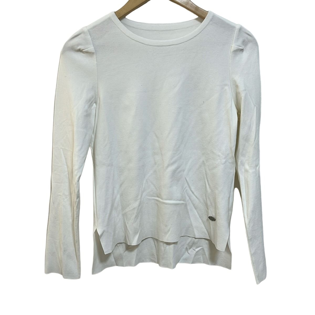 FOXEY フォクシー 長袖セーター サイズ40 M レディース - 35309 白 クルーネック