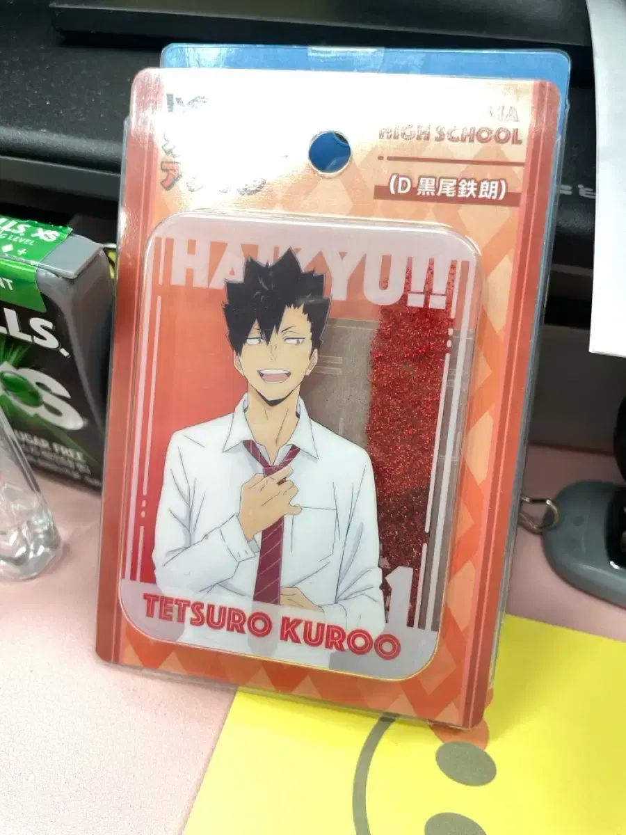 オイル IN アクリル ブロック 黒尾 ハイキュー 黒尾鉄朗 アクリル