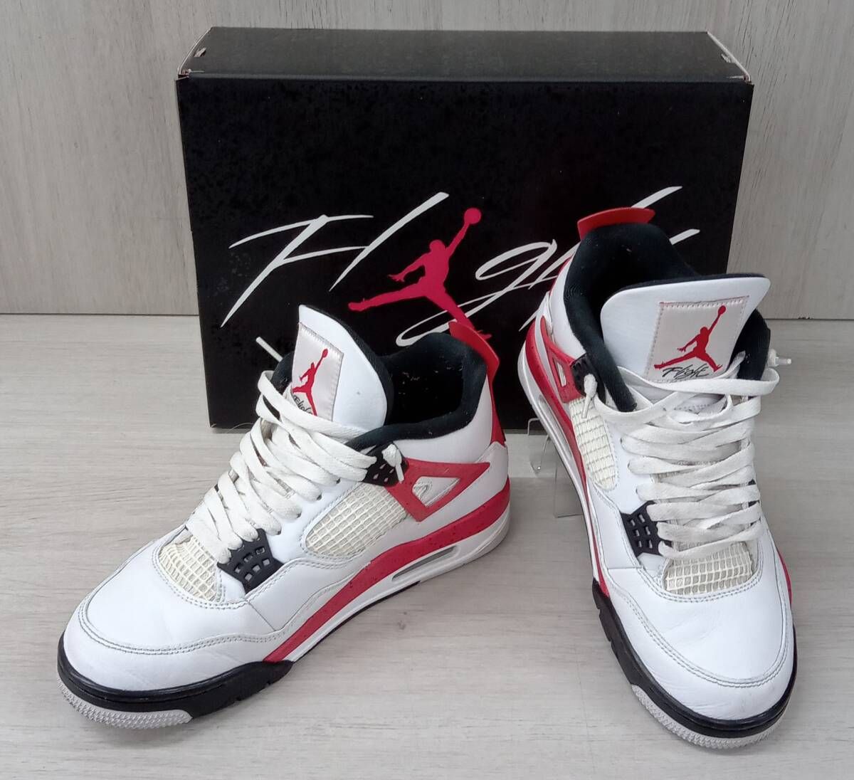 NIKE/ナイキ/スニーカー/AIR JORDAN 4 RETRO/DH6927-161/ホワイト 