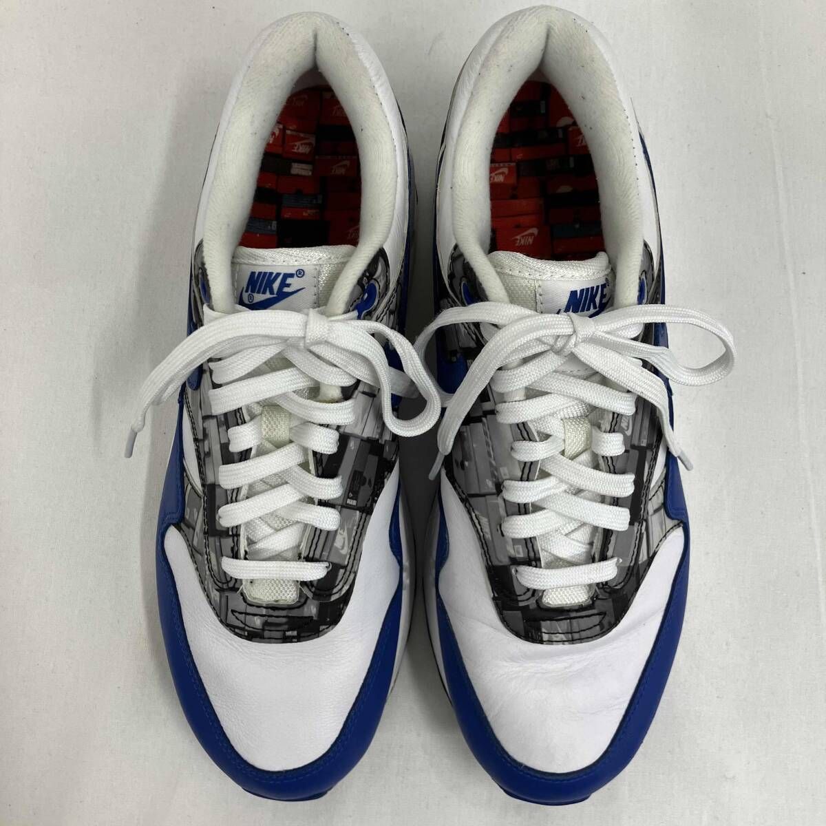 NIKE AIR MAX 1 BLUE×ATMOS AQ0927-100/WE LOVE NIKE スニーカー 