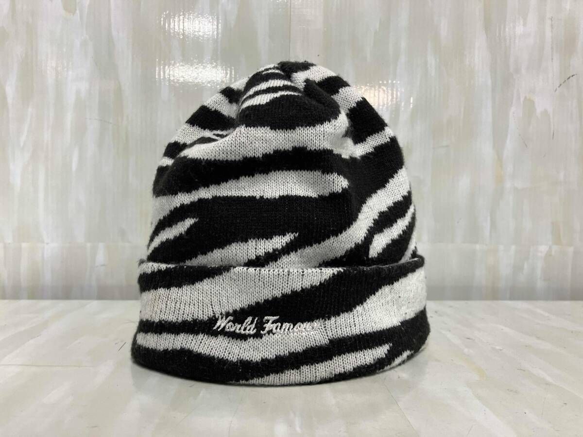 Supreme× ERA 22 FW ゼブラ柄 ニット帽 シュプリーム ニューエラ