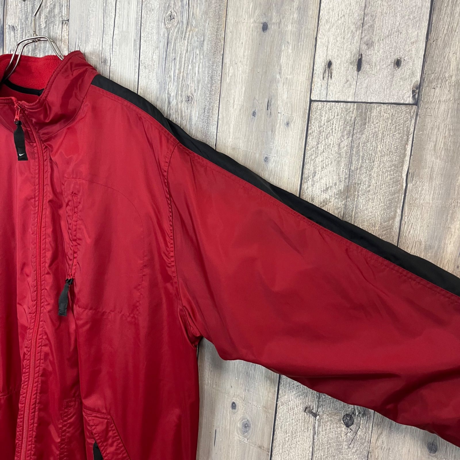 OLD NIKE 90s ナイキ 裏地 フリース ナイロン ジャケット メンズ L 