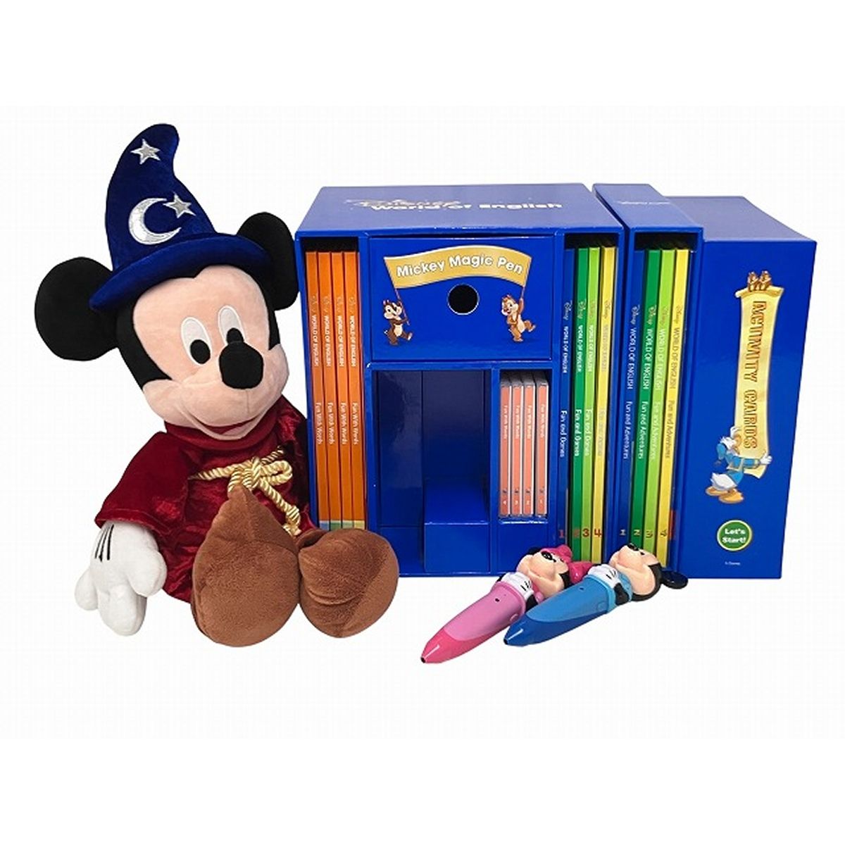 DWE 英語 システム 教材 Blu ray 2020年頃 ミッキーマジックペン アドベンチャー セット ディズニー イングリッシュ