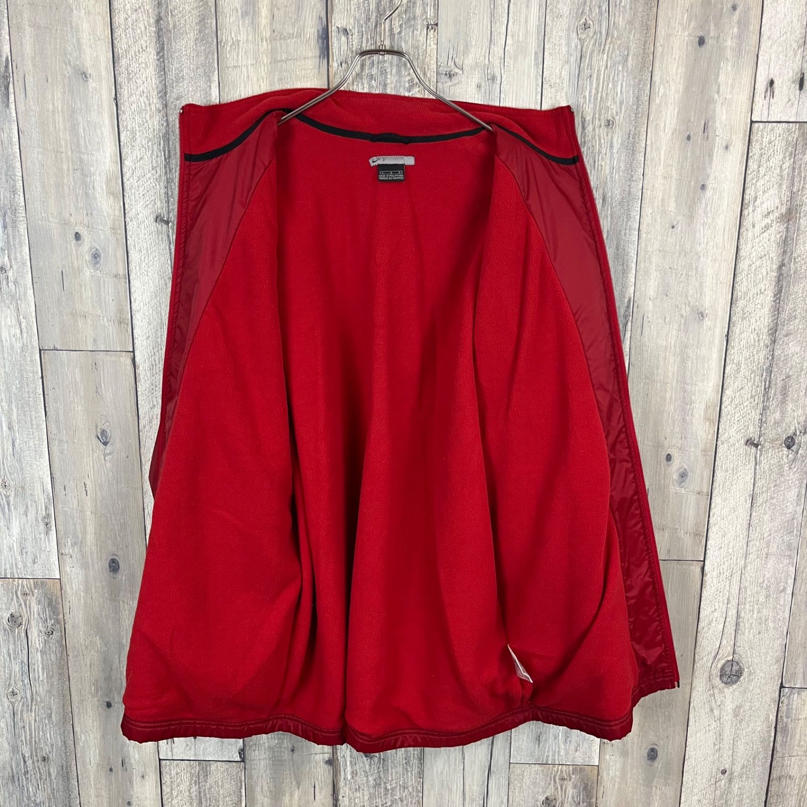OLD NIKE 90s ナイキ 裏地 フリース ナイロン ジャケット メンズ L 