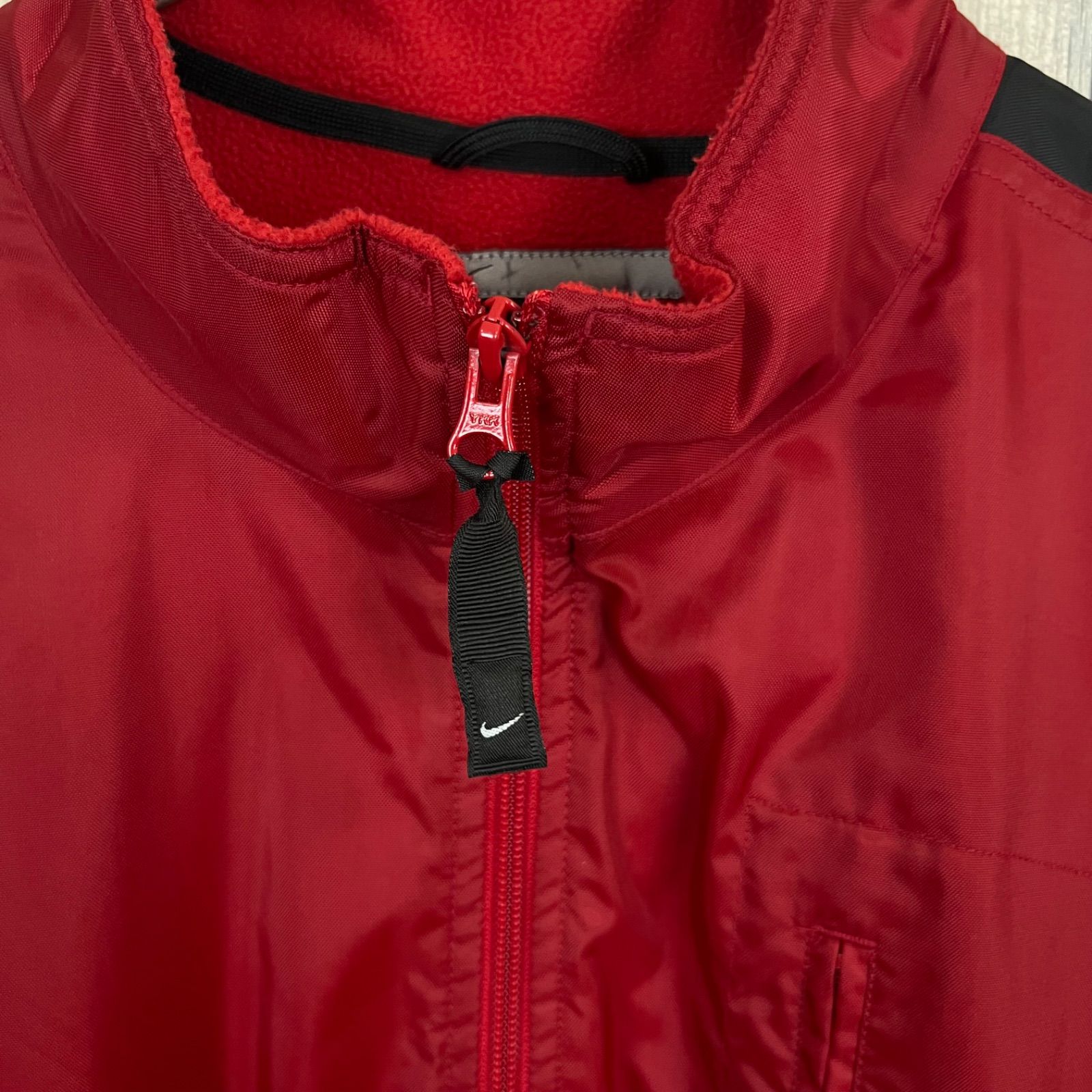 OLD NIKE 90s ナイキ 裏地 フリース ナイロン ジャケット メンズ L 