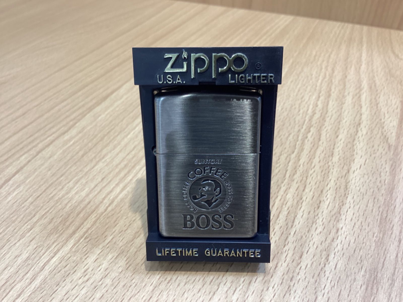TA295 ZIPPO サントリー BOSS 懸賞当選品 非売品 - メルカリ