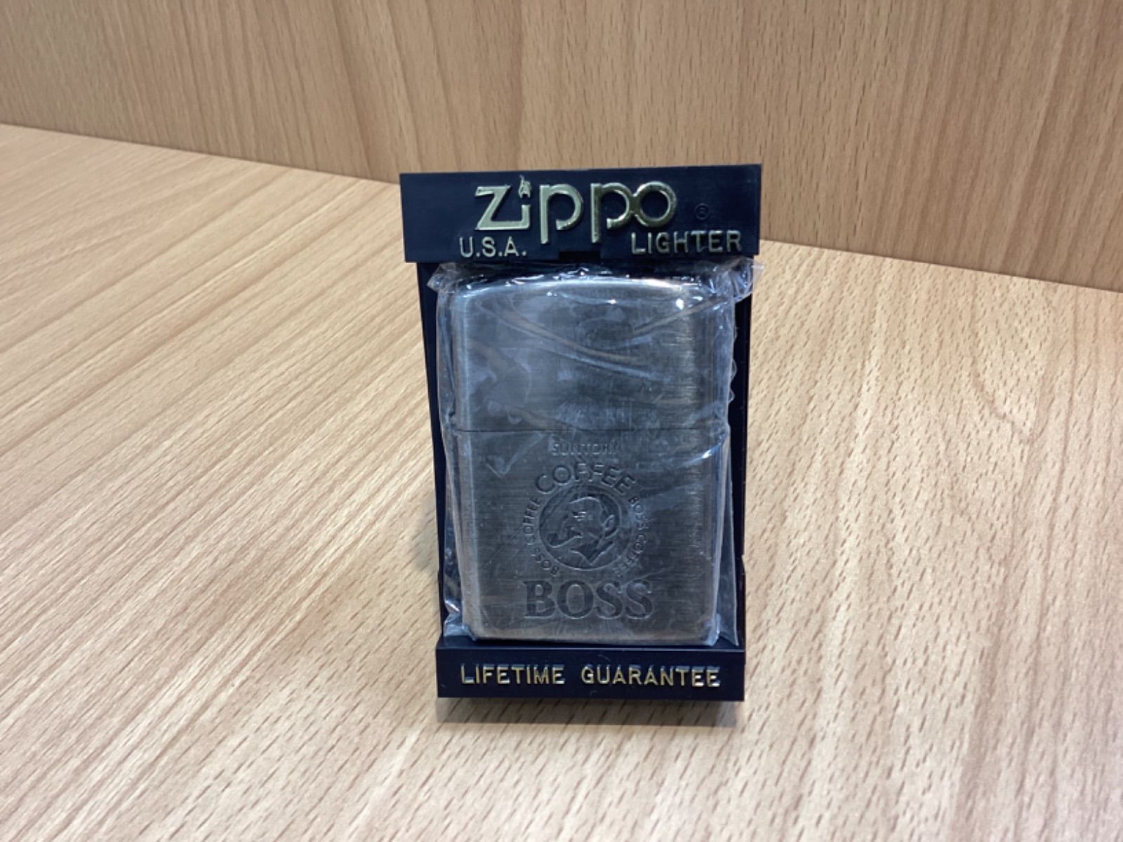 TA295 ZIPPO サントリー BOSS 懸賞当選品 非売品 - メルカリ