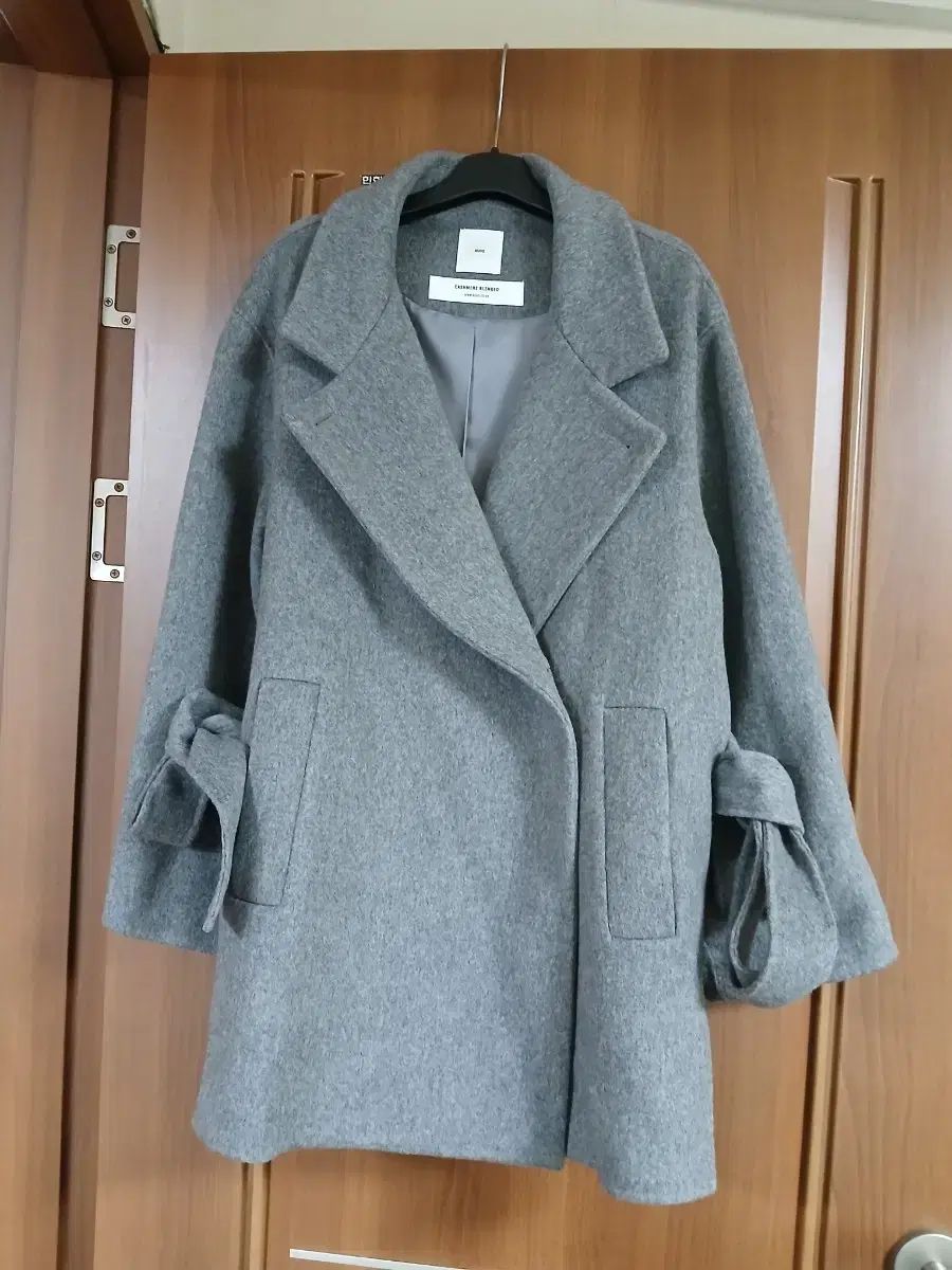 KUHO クホ カシミア グレー コート 55 66