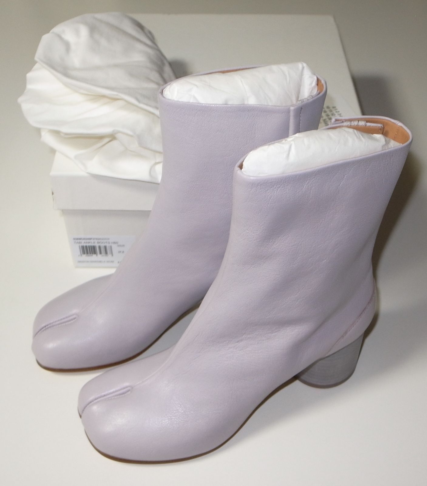 maison margiela マルジェラ purple 足袋ブーツ tabi size 37 5 25 SS