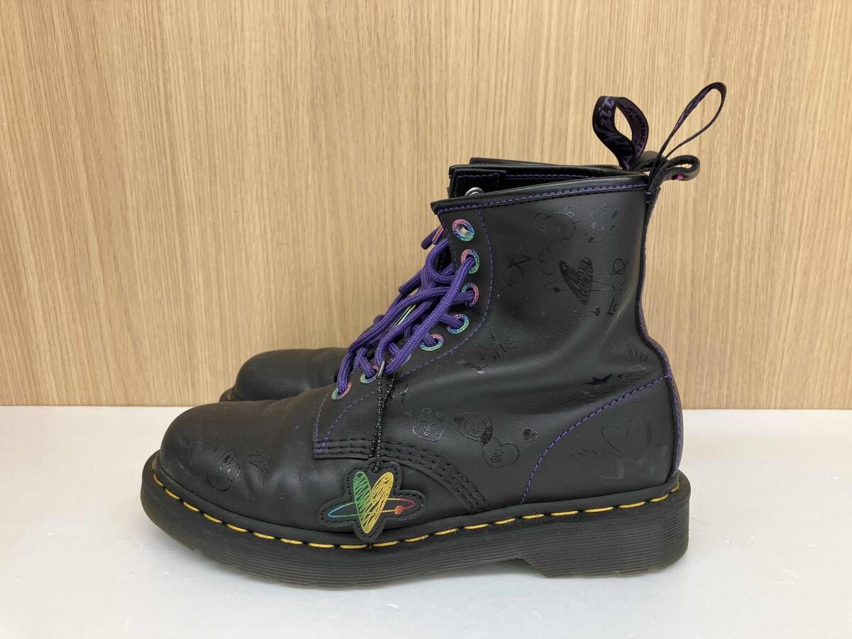 Dr Martens ドクターマーチン BT 21 1460 8ホール ブーツ サイズUK 6 ブラック 通年