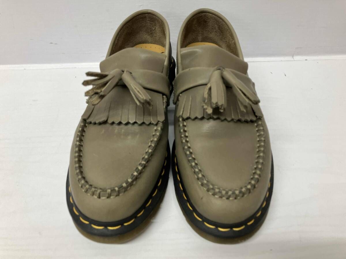 Dr Martens ドクターマーチン Adrian YS エイドリアン タッセルローファー OLIVE オリーブ色 カーキ サイズ7 26 cm相当 通年
