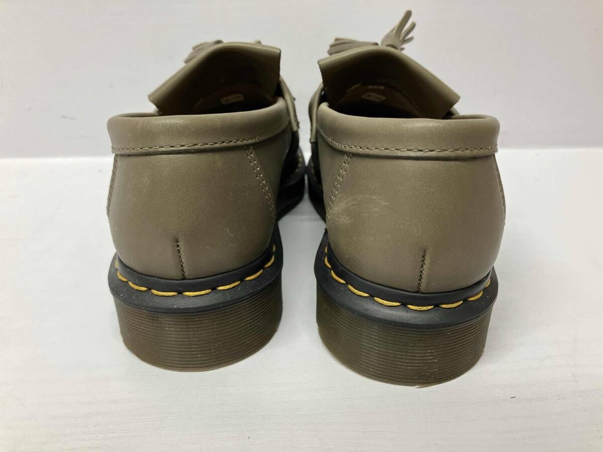  Dr Martens ドクターマーチン Adrian YS エイドリアン タッセルローファー OLIVE オリーブ色 カーキ サイズ7 26 cm相当 通年 その他 靴