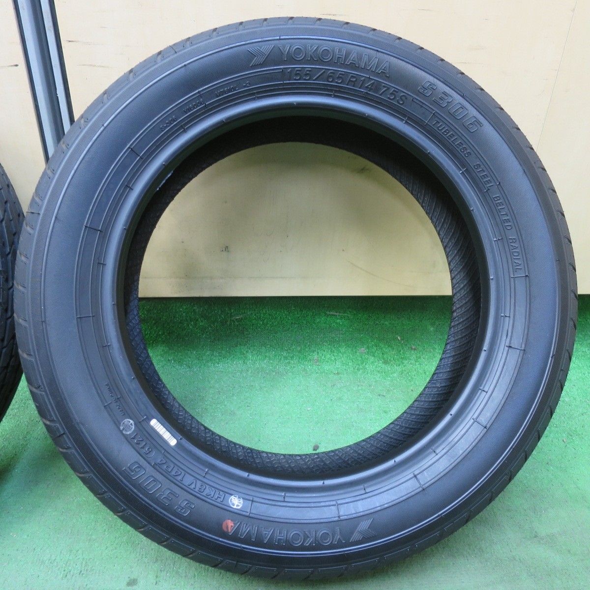  21年 155 65 R 14 ヨコハマ S 306 タイヤ 14インチ スペーシア デイズ ルークス N BOX 等 5112004イノタ 14インチ サマータイヤ ノーマルタイヤ