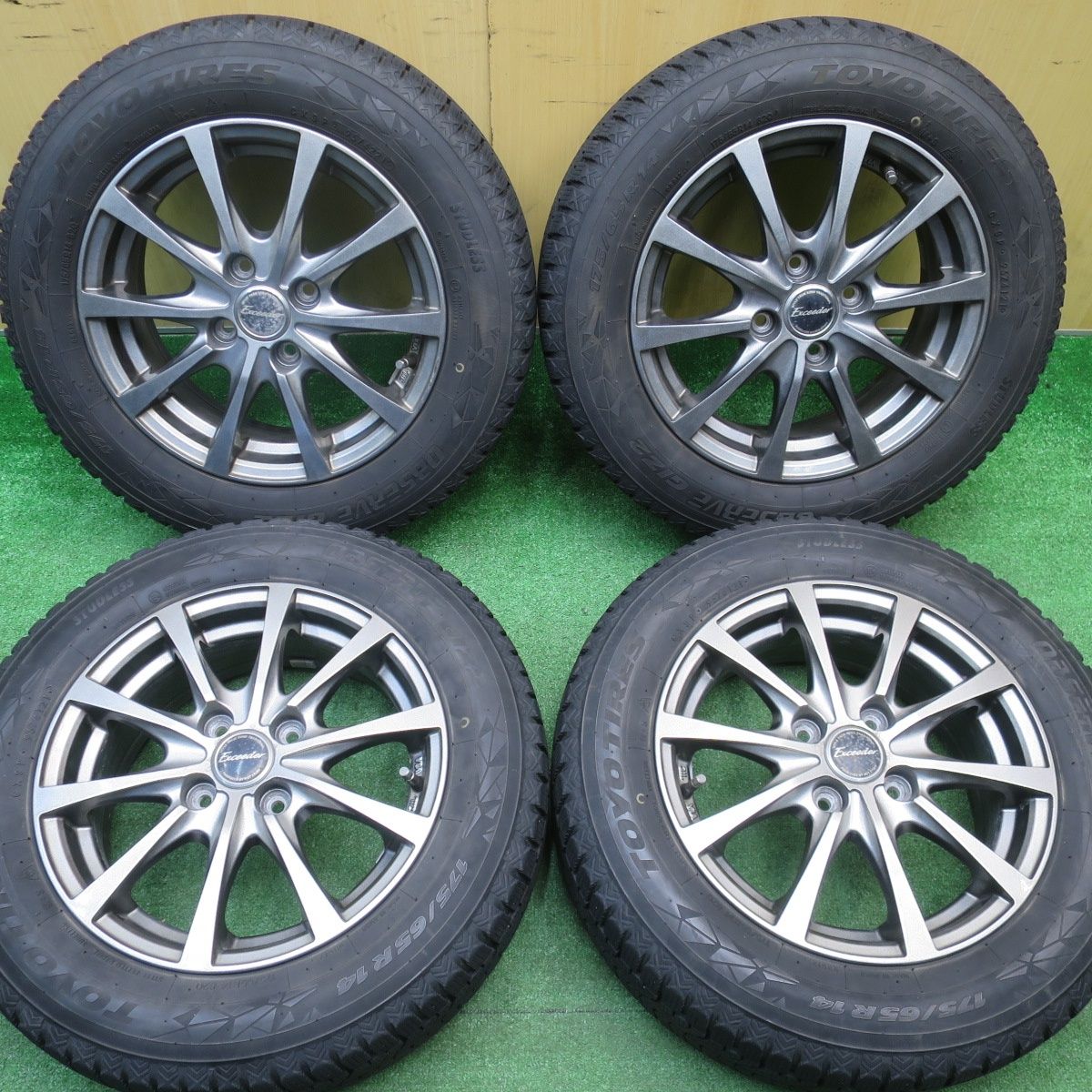 車 4本価格！21年☆スタッドレス 175/65R14 トーヨー オブザーブ GIZ2 