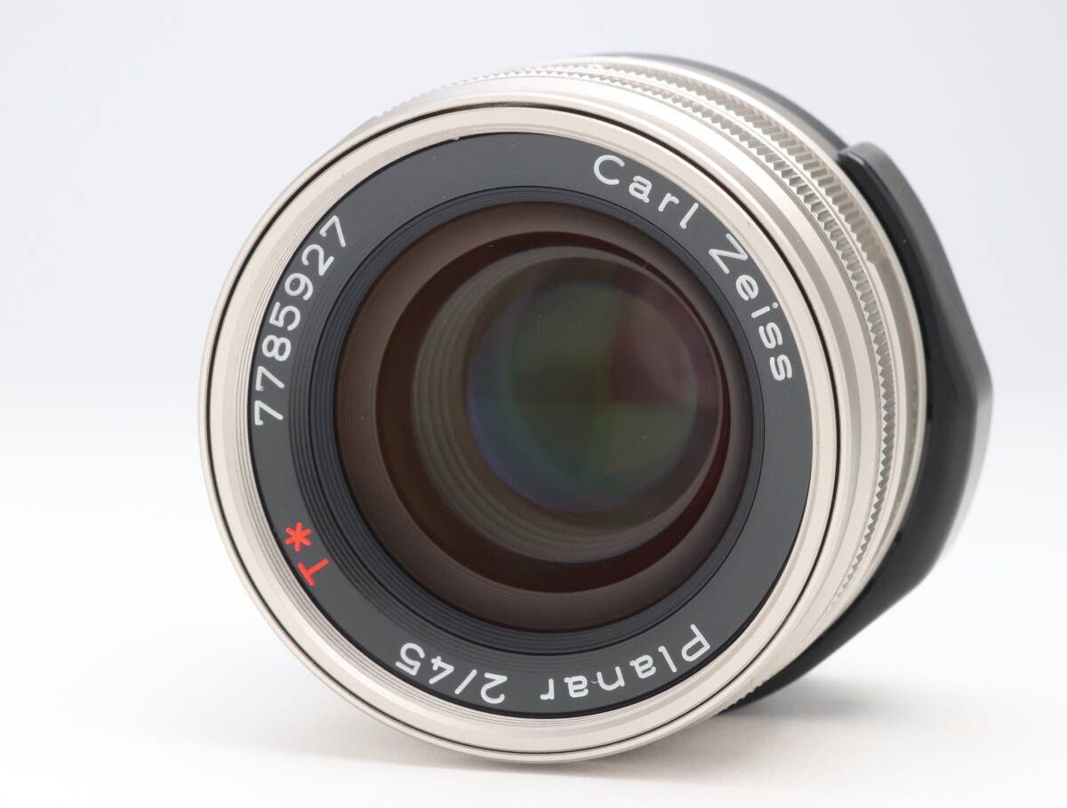 AA- (極上品) CONTAX コンタックス Planar 45mm F2 T* G用 Carl Zeiss
