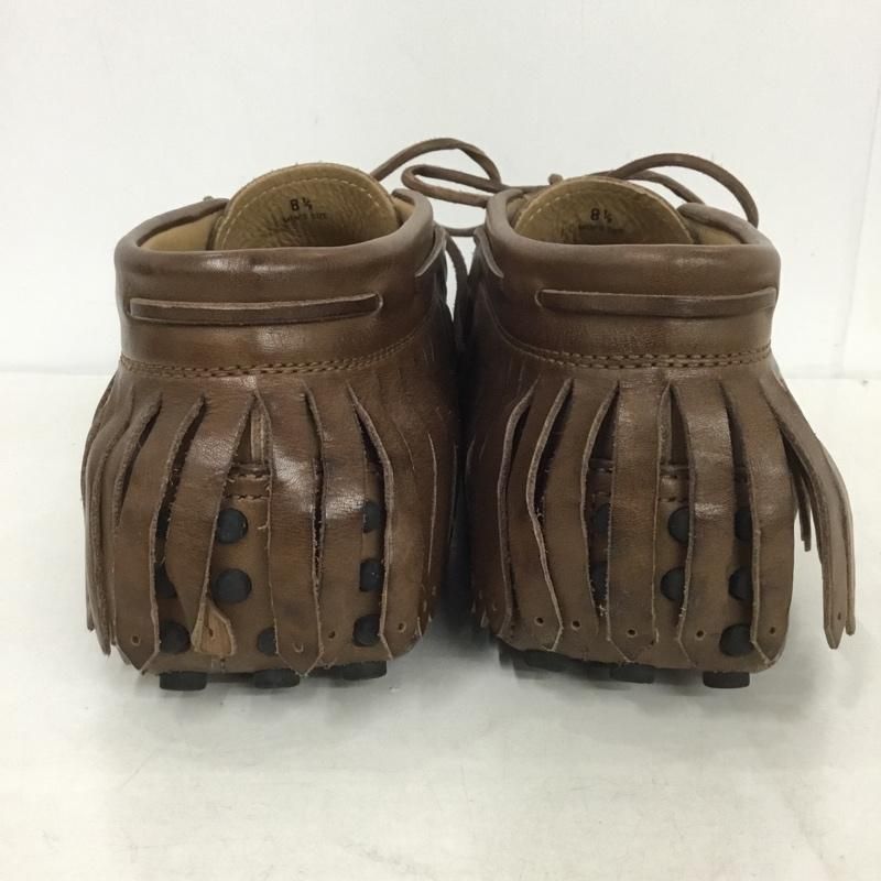 TOD S トッズ カジュアルシューズ レザー フリンジ 81 2 箱有 長く使える ストリート系