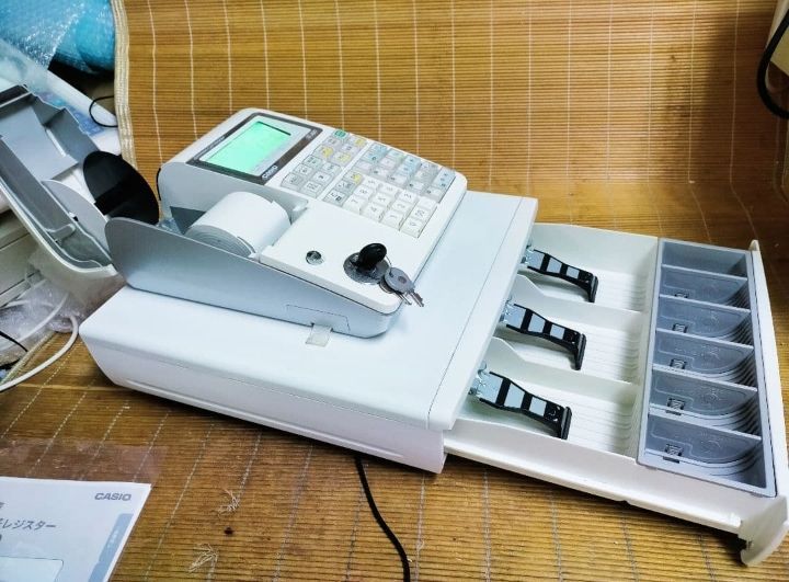 カシオレジスター TE-400 フル設定無料 PC連携売上管理 890141 - メルカリ