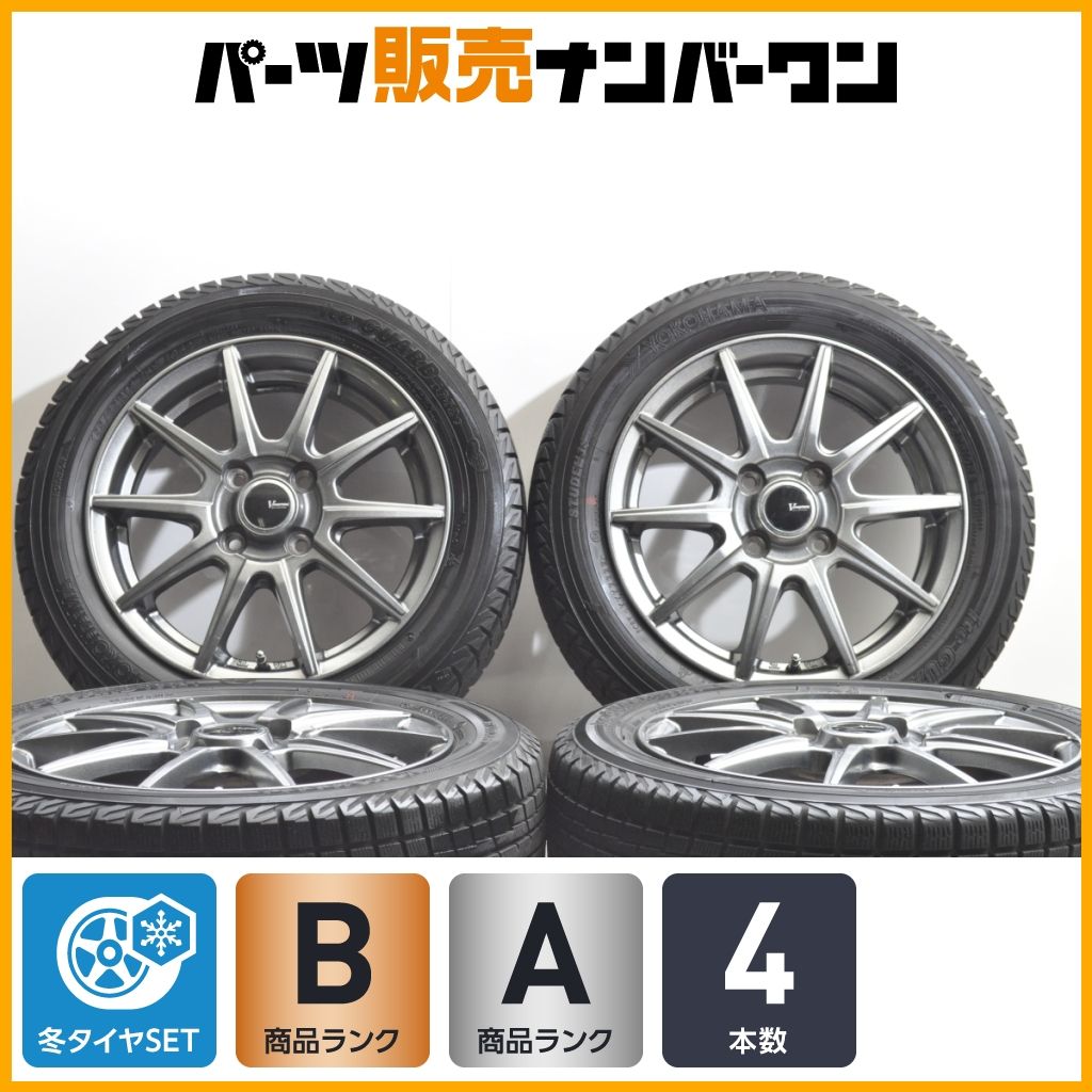 程度良好 V EMOTION 14 in 4 5 J 45 PCD 100 アイスガードiG 60 155 65 R N WGN BOX ワゴンR アルト スペーシア タント ムーヴ ウェイク