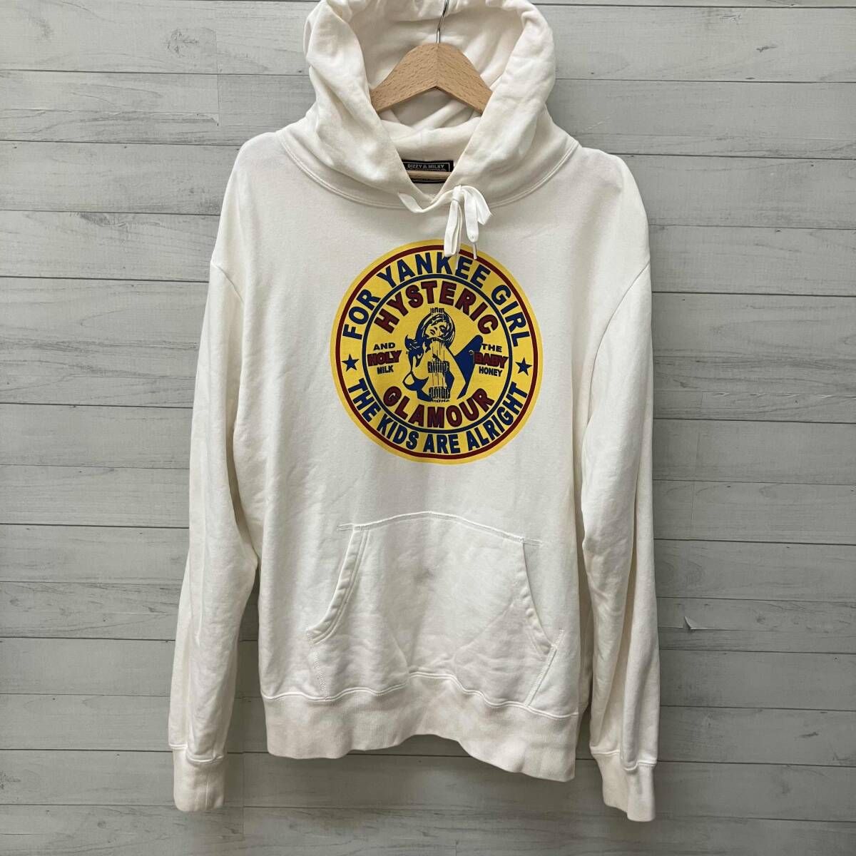 HYSTERIC GLAMOUR ヒステリックグラマー パーカー YANKEE GIRL 日本製