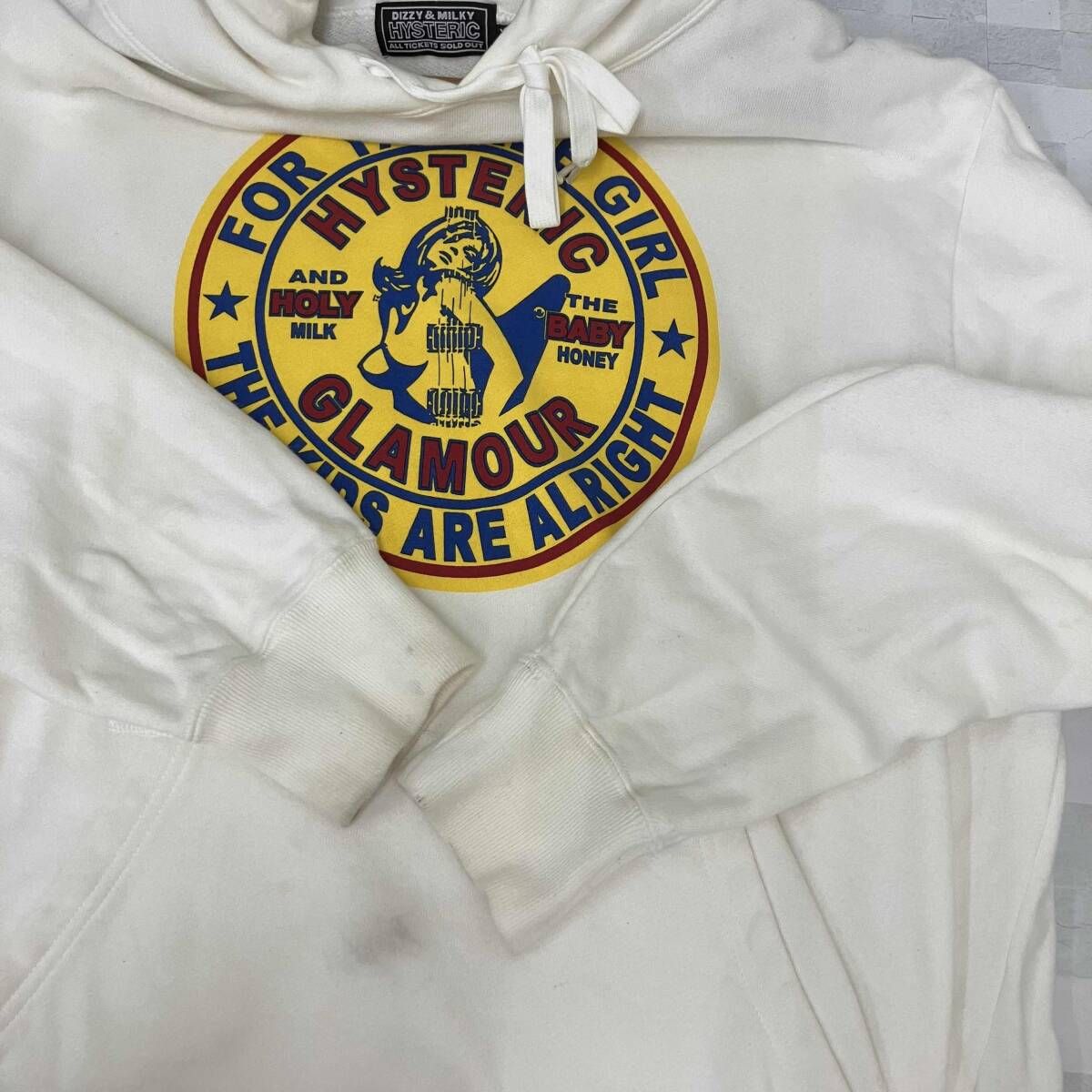 HYSTERIC GLAMOUR ヒステリックグラマー パーカー YANKEE GIRL 日本製