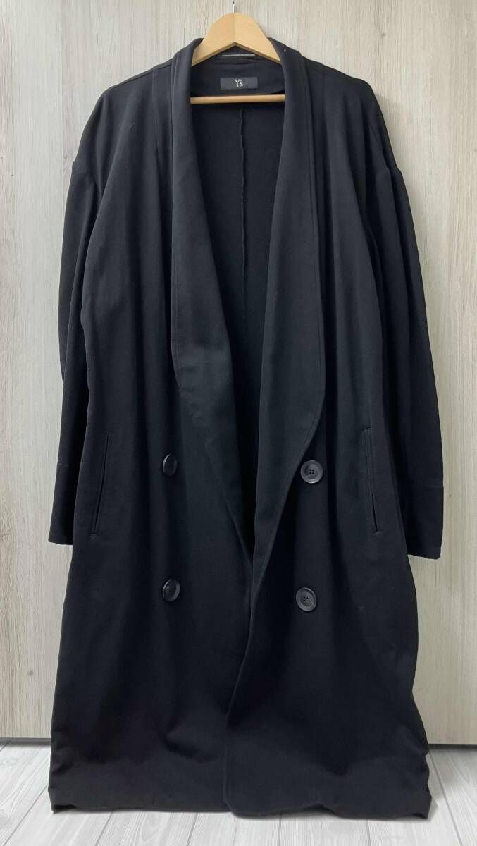 Y'S ワイズ ヨウジヤマモト YX-C06-008 コットン ショールカラー