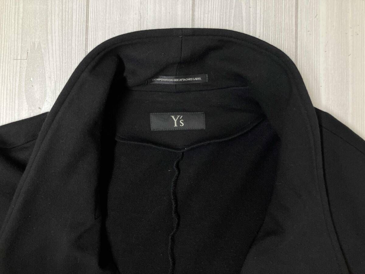 Y'S ワイズ ヨウジヤマモト YX-C06-008 コットン ショールカラー