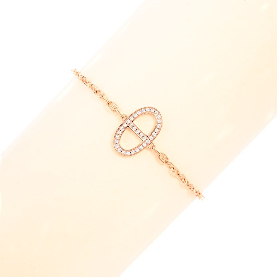 HERMES エルメス ブレスレット シェーヌダンクル コントゥール