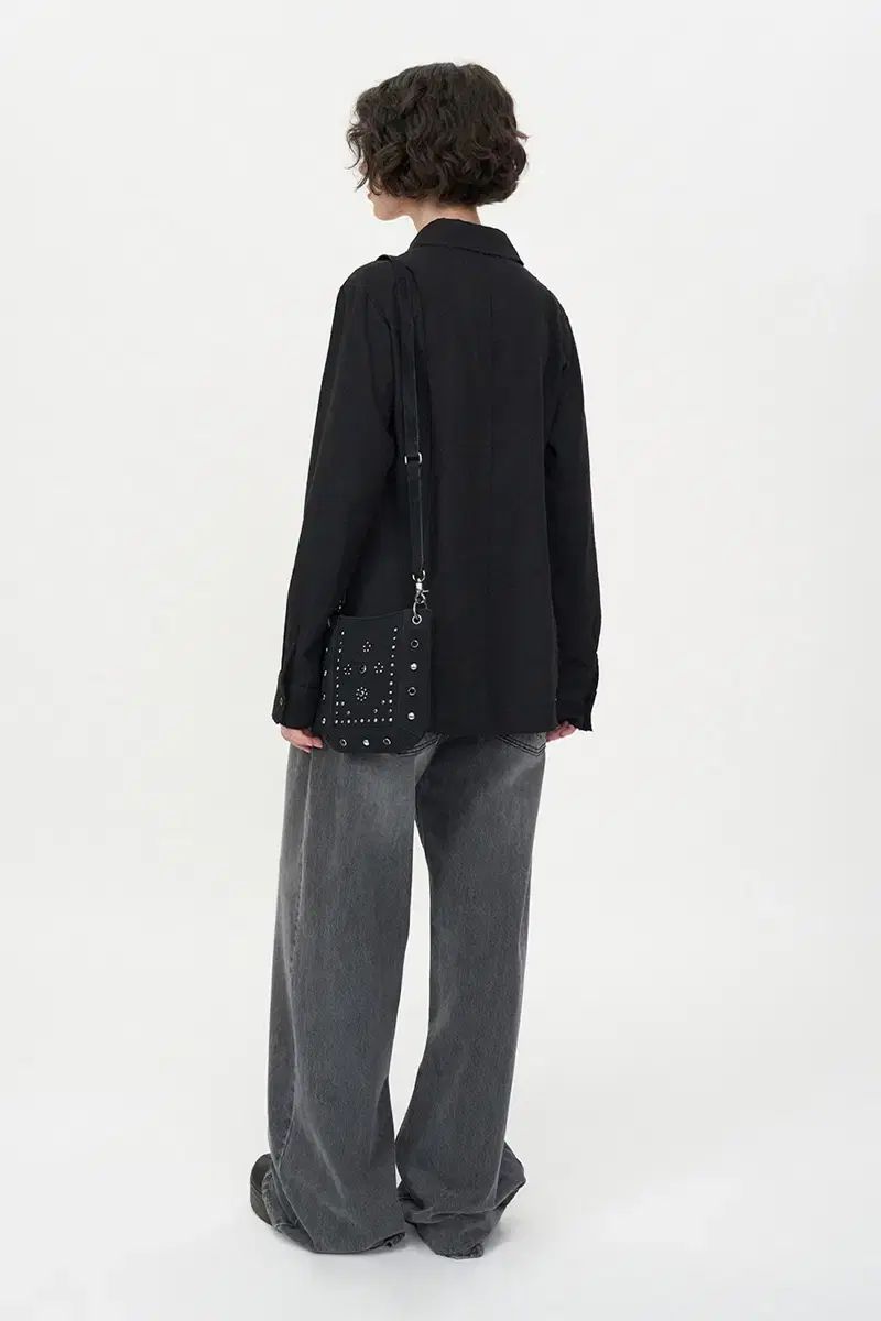 INSILENCE インサイレンス ウェスタン スタッズ ミニ バッグ ブラック