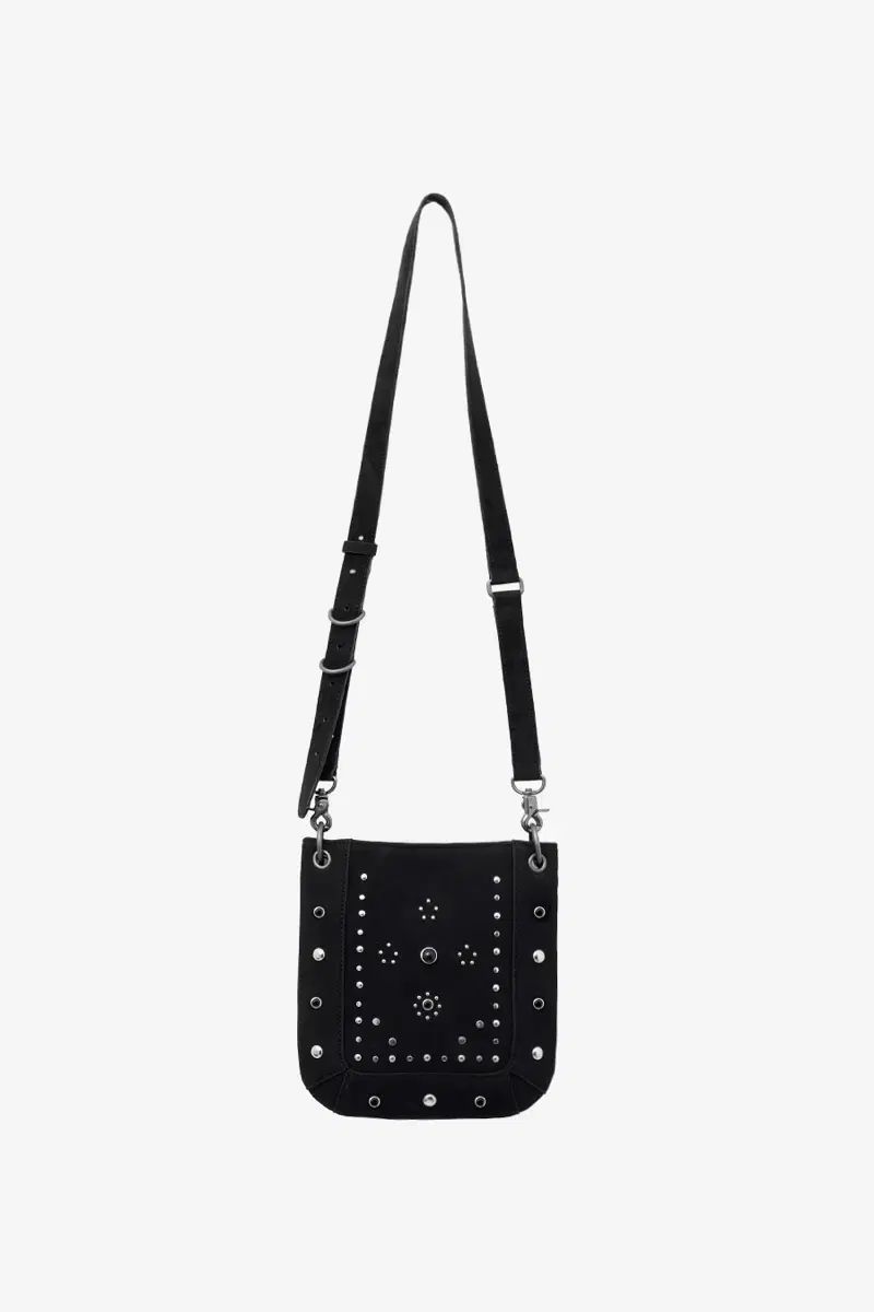 INSILENCE インサイレンス ウェスタン スタッズ ミニ バッグ ブラック