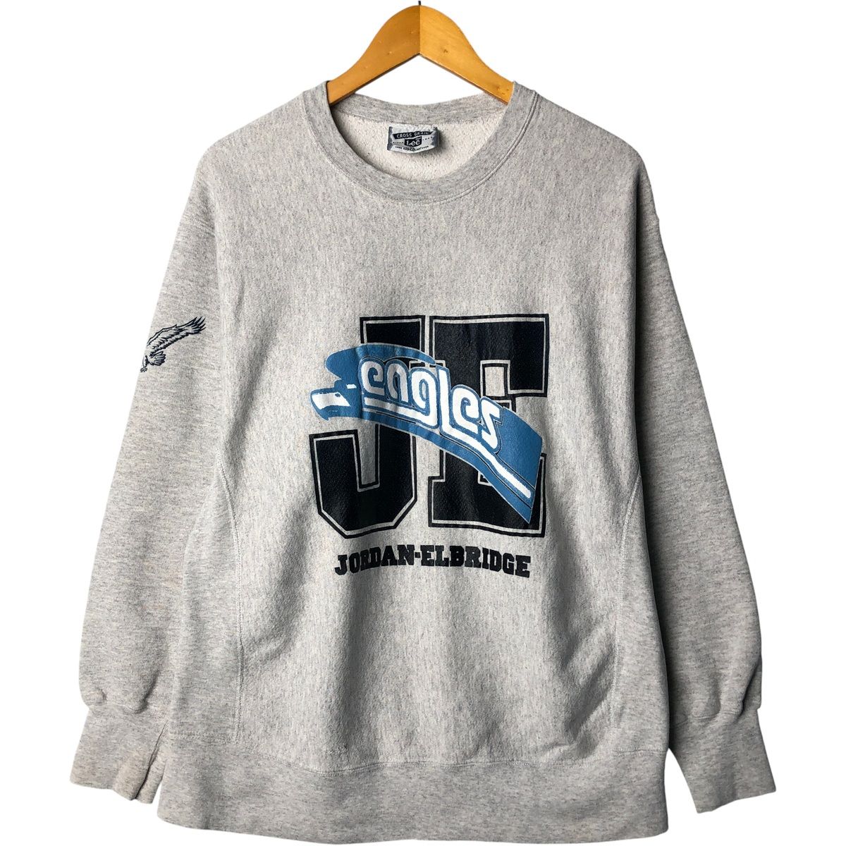 古着 90年代 リー Lee 鷲柄 イーグル柄 カレッジスウェットシャツ トレーナー メンズXL相当 ヴィンテージ eaa 602300