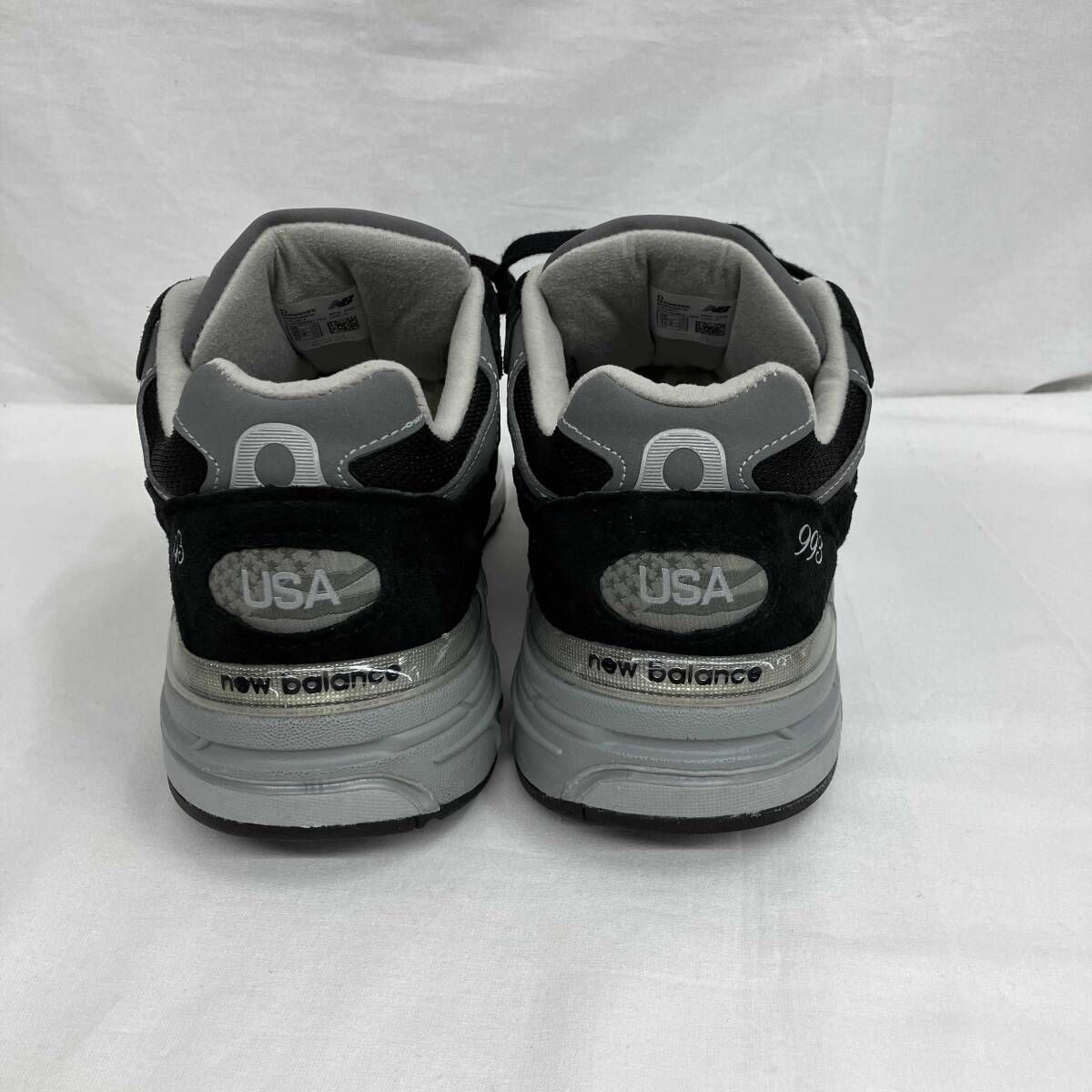 new balance/ニューバランス/993/MR993BK/ブラック/スニーカー/27cm 