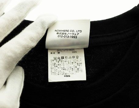 アベイシングエイプ A BATHING APE × JOSHUA VIDES LONG SLEEVE TEE