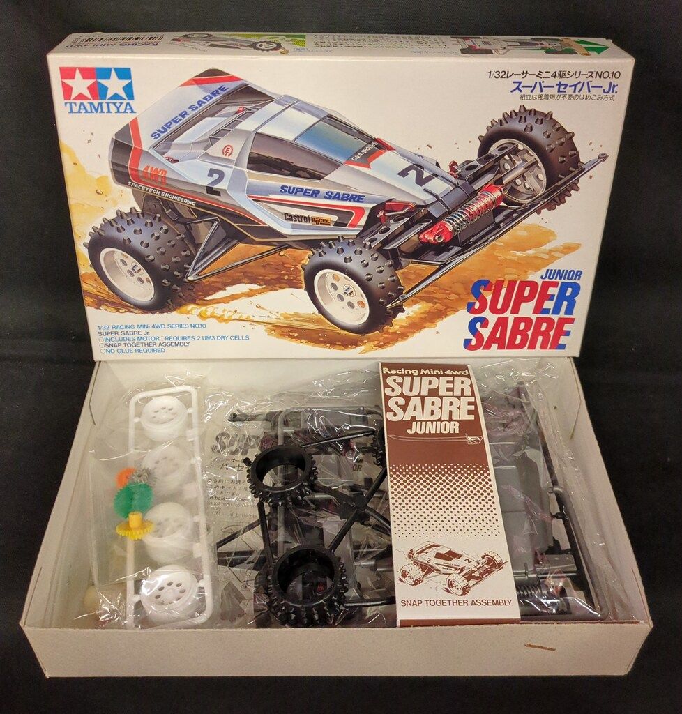 タミヤ レーサーミニ四駆 小鹿生産品/中帯付 スーパーセイバーJr. 小鹿