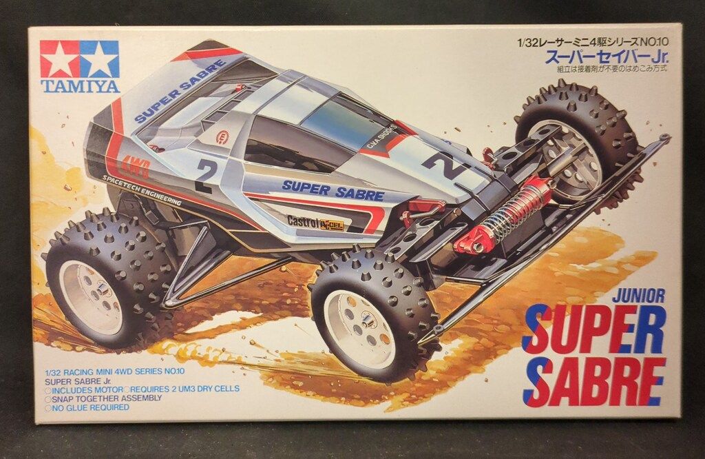 タミヤ レーサーミニ四駆 小鹿生産品 中帯付 スーパーセイバーJr 小鹿 18010