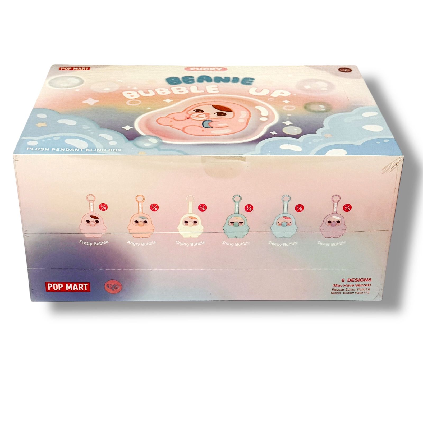 新品未開封】POP MART PUCKY BEANIE BUBBLE UP シリーズ ぬいぐるみ